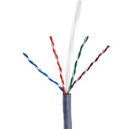 CAT 6 UTP PVC Cable (Grey)